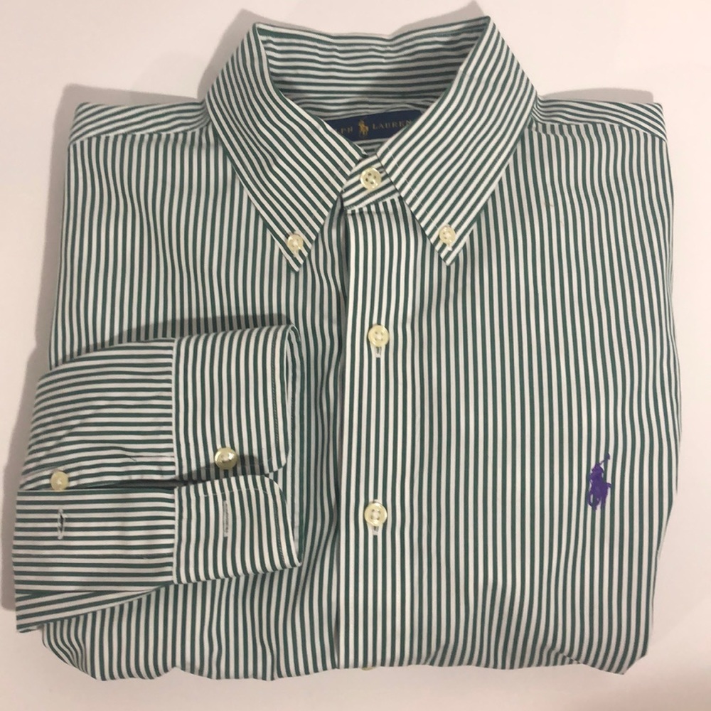 Aspen Ralph Lauren Wrinkle Resistant Button Down L